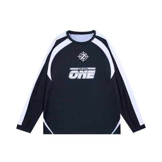 
The accurate long-sleeved sports T-shirt men's new spring and autumn basketball training shooting American outdoor cycling quick-drying top