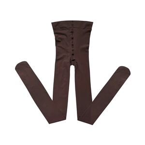 
Jiang Damao Brown Stockings Women's Autumn Slimming Anti-Snatch Beautiful Leg Socks Brown Pantyhose Velvet Bottoming Pantyhose