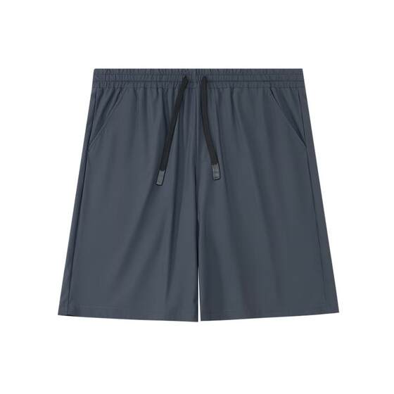 
Half ink large size men's casual pants shorts men's summer loose plus fat plus bigger fat ice silk pants cold five-point pants