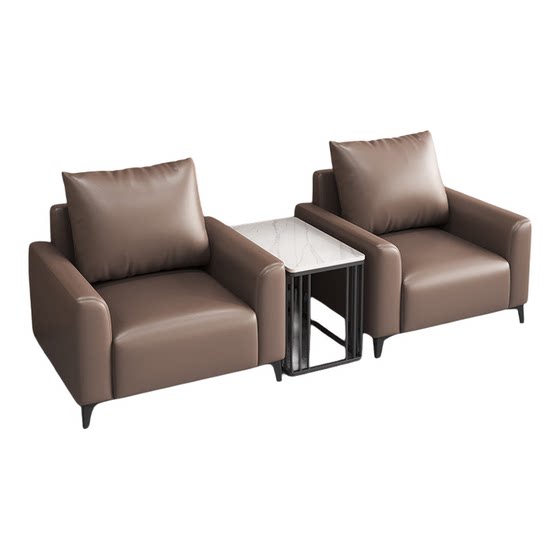 
Office sofa business simple VIP negotiation single seat small apartment conference office sofa reception area