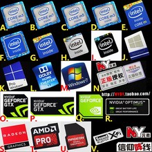 Оригинал Core M M3 M5 M7 ноутбук планшет -компьютеры CPU Win10 7 Label Sticker