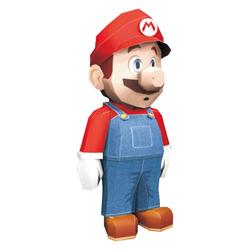 201 Cm Vysoká Super Mario Super Mario Ozdoby Na Plochu Animace Periferní Ozdobné Ozdoby Papírová Forma