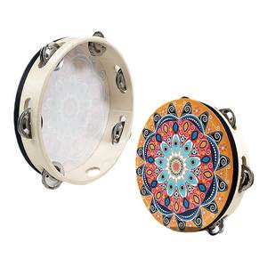 
Tambourine Dunhuang Feitian Hand-drum Xinjiang Uyghur Hand-patted Drum Instrument Kindergarten Dance Props Examination Special