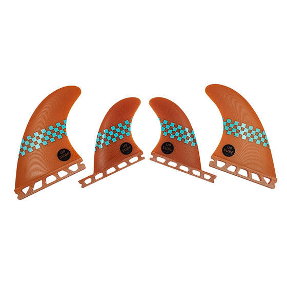 UPSURF surfboard accessories tail rudder G5+GL orange fin Single tap/FUTURE surfboard tail fin