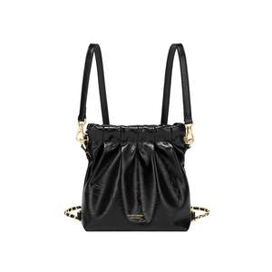 Cnoles one-three-back hobo bag women's black chain shoulder bag women's new armpit bag women's crossbody bag