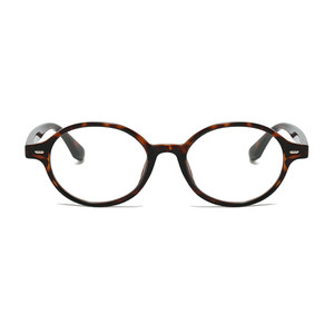 
Retro small face oval nerd glasses without makeup literary intellectuals can be equipped with myopia degree frame flat light mirror