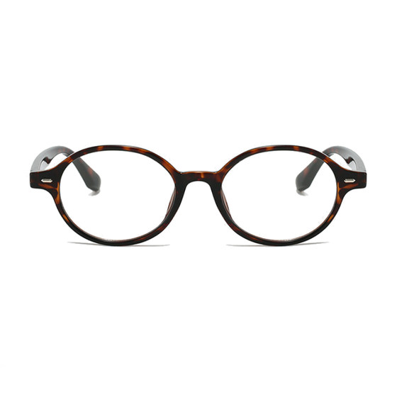 
Retro small face oval nerd glasses without makeup literary intellectuals can be equipped with myopia degree frame flat light mirror