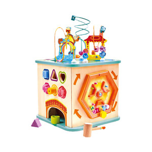 
[Self-operated] Hape Happy Farm Year of the Horse limited game box children's early education educational polyhedral toy gift