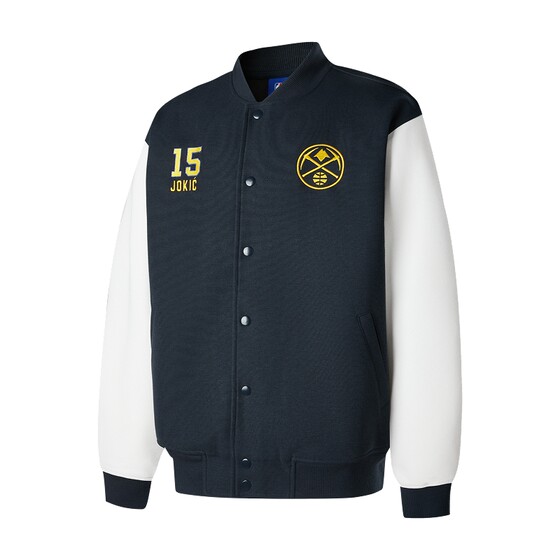 
NBA official authentic Jokic spring new sports casual jacket men's outdoor warm jacket