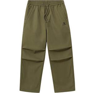
Camel Men's Paratrooper Pants Men's 2026 Autumn Outdoor Velvet Soft Shell Pants Straight Leg Loose Casual Long Pants