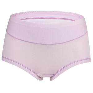 AB underwear [2 pieces] Cotton pure flat flat feet pants, seaweed antibacterial medium high waist short pants flagship store L626