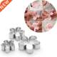 3Pcs Kitchen Cookie Pastry Cutter Stainless Steel Sugar Flow