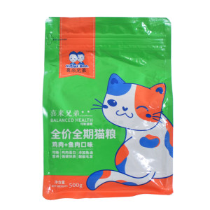 
Xilai Brothers Natural Full Cat Food Marine Fish and Meat Flavored Cats Main Food American Short British Short Cat Food 500g