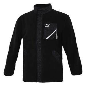 
PUMA/Puma men's retro lamb plush warm stand collar casual sports jacket jacket 534984-01
