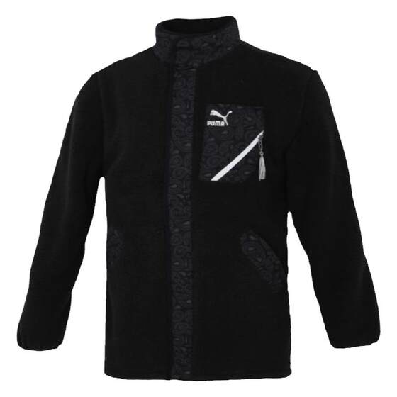 
PUMA/Puma men's retro lamb plush warm stand collar casual sports jacket jacket 534984-01