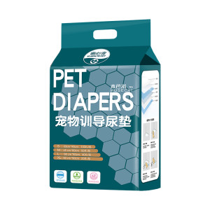 Dog urine pad 100 pieces of pet supplies teddy bamboo charcoal deodorizing urine without wet water absorption pad cat and rabbit diaper separation