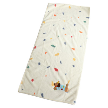 
Silently love towel coral velvet absorbs water and quickly dry