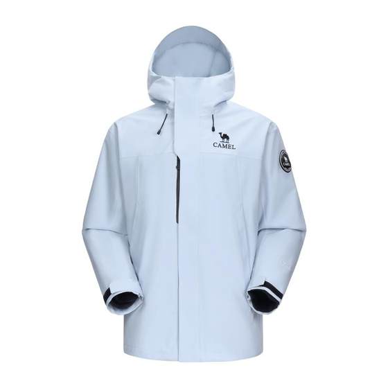 Dilireba's same style camel jacket for women three-in-one goose down liner down jacket 2025 new jacket for men