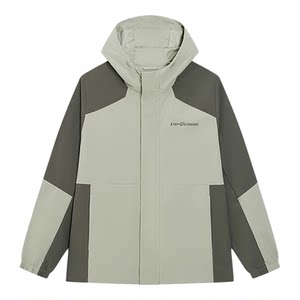 
Xtep Warm Windbreaker Men's 2026 Spring Outdoor Sports Windproof Jacket Sports Hooded Jacket