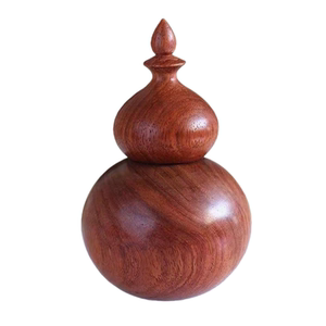 
Genuine rosewood toothpick holder, home storage and organization tools, storage jar, toothpick box, solid wood desktop ornament, gourd