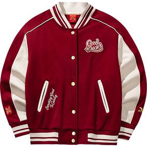 
ANTA Good things happen丨Horse New Year Good Luck Jacket Baseball Jacket Women's New Jacket Top 162618703