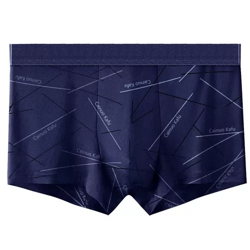 Мужское нижнее белье, антибактериальные дышащие штаны, шелковые трусы