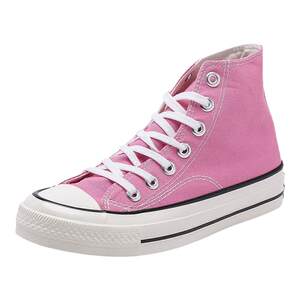 
Pink high-top canvas shoes for women, retro cloth shoes, spring new sports shoes for students, Harajuku ulzzang street shoes for women