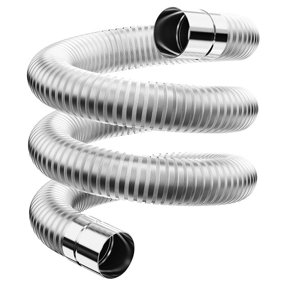 
Gas water heater exhaust pipe 304 stainless steel extended and thickened 6cm strong straight exhaust extended exhaust smoke pipe