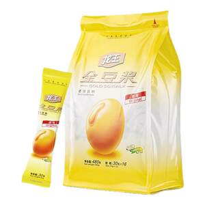 
[Official Authentic] Dragon King Golden Soy Milk Powder Original Flavor 480g Drink for Pregnant Women Nutritious Breakfast Independently Packaged Drink