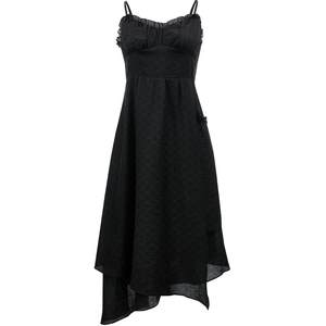 
[ONLY Outlet] Summer Fashion Simple High Waist Slim Mid-length Sling Dress for Women