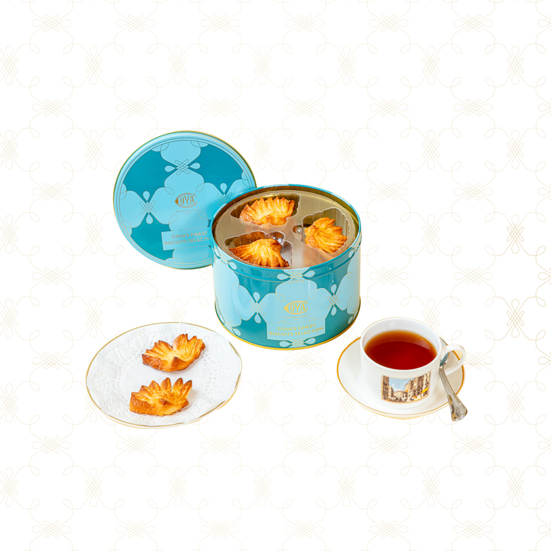 COVA皇牌扇子蝴蝶酥迷你礼盒原味手工饼干西式下午茶点心18片190g