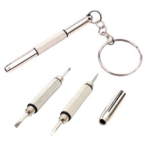 Repair glasses small screwdriver tool twist glasses rack Eye frame leg screw adjustment and loose dedicated cross word