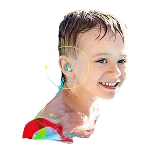 German swimming earplugs and waterproof majors, no sound insulation children, bathing, shampooing and anti -middle otitis media anti -water artifact
