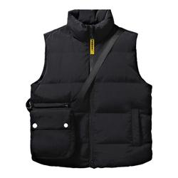 Pancoat Gives Away Shoulder Bag Down Vest Jacket 2023 Winter New Duck Down Top Trendy Brand Down Jacket For Men