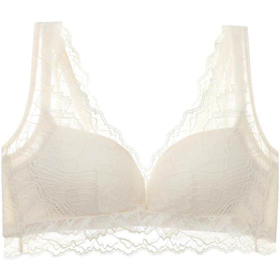 
Greer 2025 new popular bra lace sexy pure lust underwear women push up small breasts breathable beautiful back bra