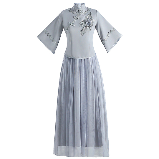 Bridesmaid Dress Chinese Retro Cheongsam