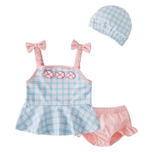 
Girls swimwear 2026 new children's summer wear split little girl swimwear hot spring beach 2-year-old baby swimsuit