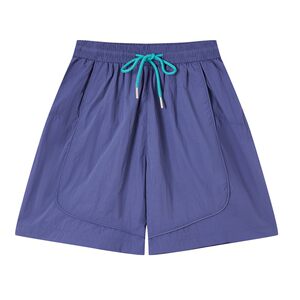 Liushi Men's Fashion Loose Sunscreen Breathable Cool Shorts 2026 Summer Men's and Women's Sports Five-Point Pants