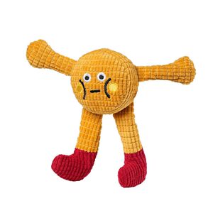 
Dog toy waffle plush doll ringing paper sound mint funny cat self-pleasure relieve boredom resistant chewing teeth cleaning toys