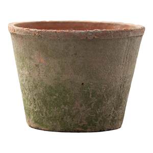 
Small low tube retro breathable coarse pottery succulent old-fashioned pottery pot red pottery pot butterfly orchid ceramic orchid pottery clay flower pot