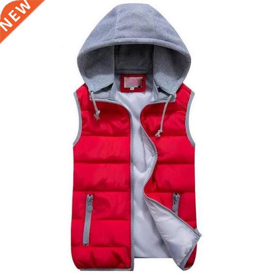 Women s Cotton hooded Vest Coat 2021 New Fashion Fema