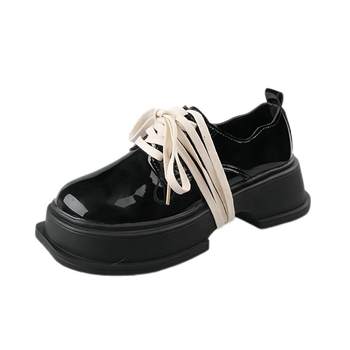 Niche French sweet and cool Mary Jane shoes with thick heels