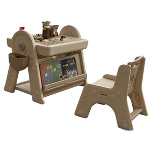 Lovepad Multifunctional Children's Building Boys Table Boys and Girls Big Granules Puzzle Game Table Drawing Board toy Table