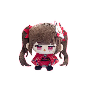 
Sambo Sand Gold Truth Animation Game Peripheral Sunday Underworld Fireworks Small Sitting Doll Plush Doll