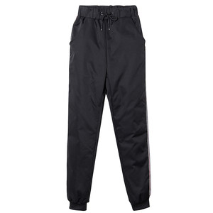 Men's outer wearing can remove down down pants, slimming thick size, high waist, high waist, northeast warm airproof duck pants winter