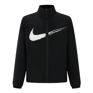 NIKE Nike jacket men's spring and autumn new large hook running top woven stand-up collar sports jacket HV0395-010