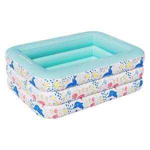 Doctoral dolphin pumping swimming pool children's family adults and children family swimming pool baby swimming bucket pool outdoor pool