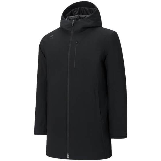 
RAPIDO 雳霹道 2025 autumn and winter men's sports and leisure simple thermal storage mid-length cotton jacket