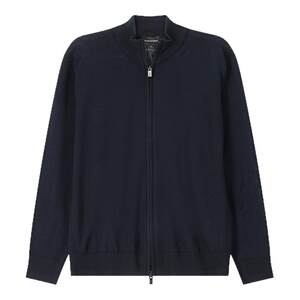 
Armani Armani EA men's thin zipper stand collar woolen sweater cardigan Yintai 300095