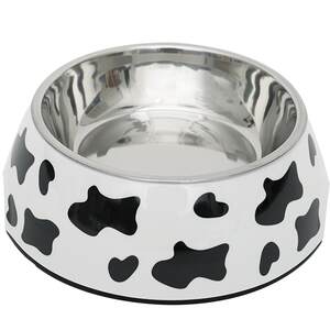 Dog bowl bowl food pot anti -overturned cat bowl drinking water bowl special puppy food rice bowl stainless steel cat food bowl pet supplies
